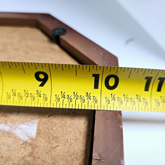 Vintage Frame British Registered Design 1960s Faux Wood Set 5X7 and 8X10 - Picture 6 of 9